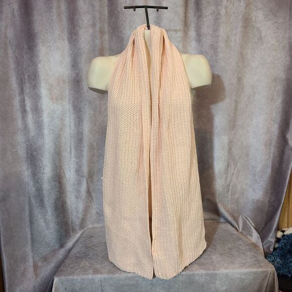 Style & Co Pink Metallic Threaded Scarf & Beanie - Picture 4 of 9